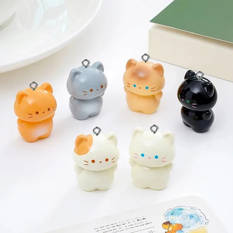 Resin Craft Projects - 10'lu Paket Tatlı 3D Ayakta Duran