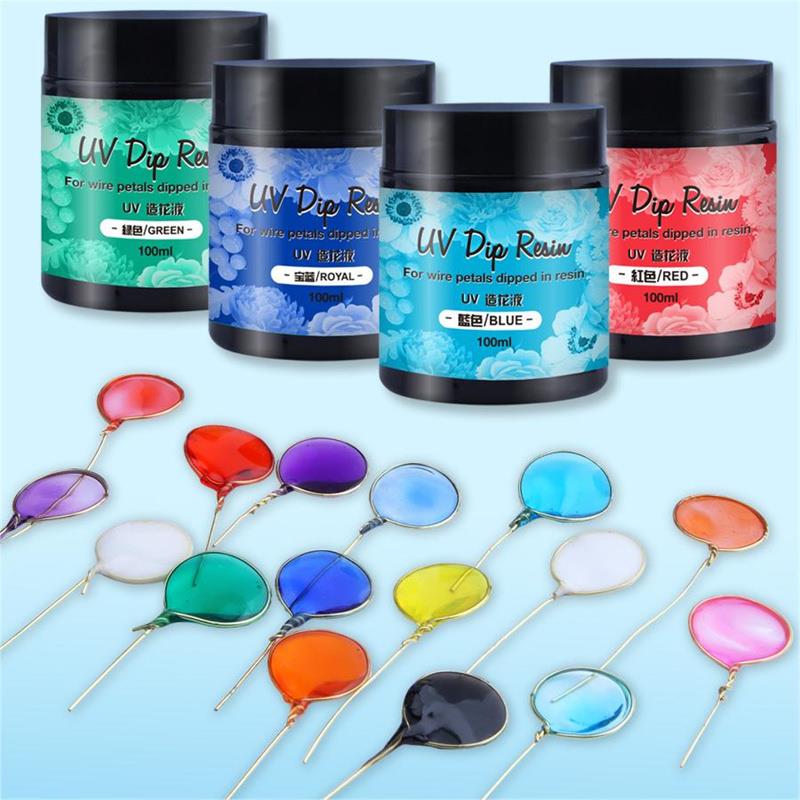 Flower Preservation Resin - 100 ml UV DIP Reçine Tutkal