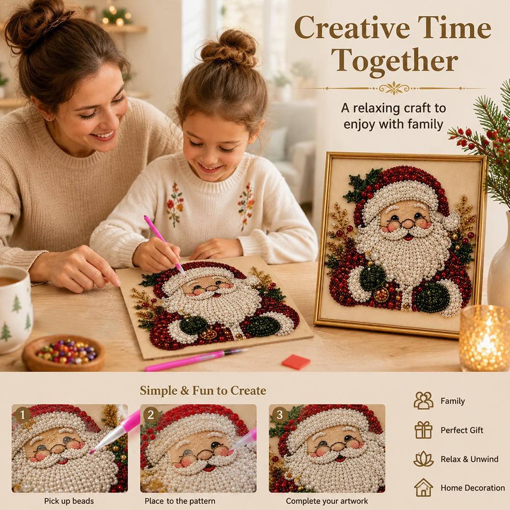 Noel Baba İnci Sanatı DIY Kiti - Resin Craft Kit incelemesi ve fiyatı