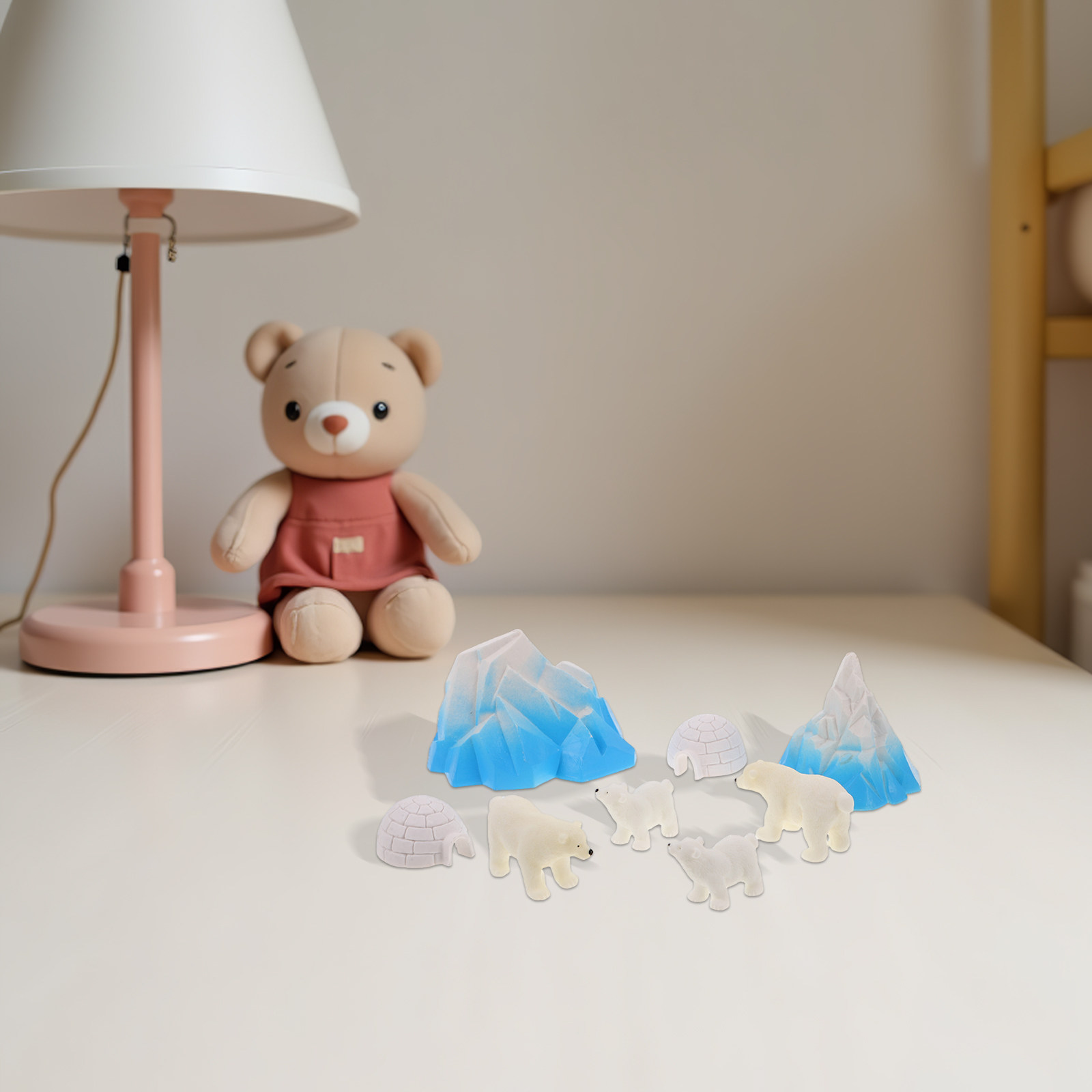 8 Adet Mini Reçine Kutup Ayısı - Crafting Resin incelemesi ve fiyatı