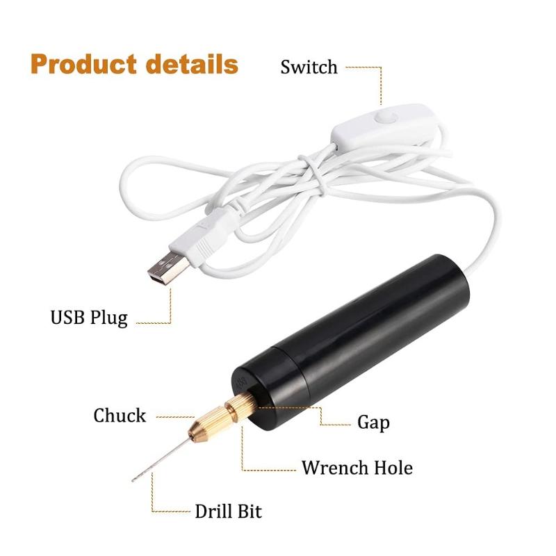 USB Mini Döner Matkap 3 Uçlu S - Resin Craft Workshop incelemesi ve fiyatı
