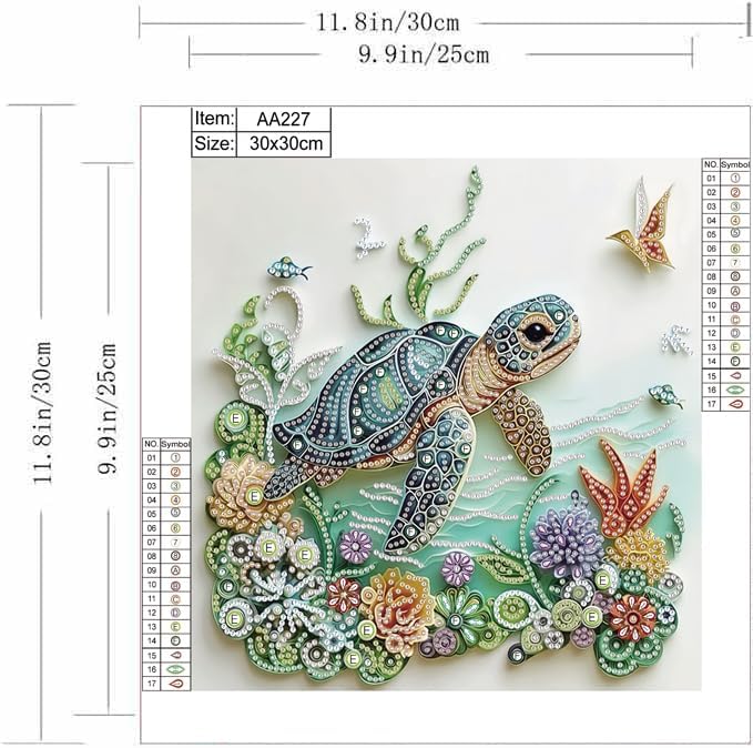 Deniz Kaplumbağası Hayvan Figü - Resin Craft Kit incelemesi ve fiyatı