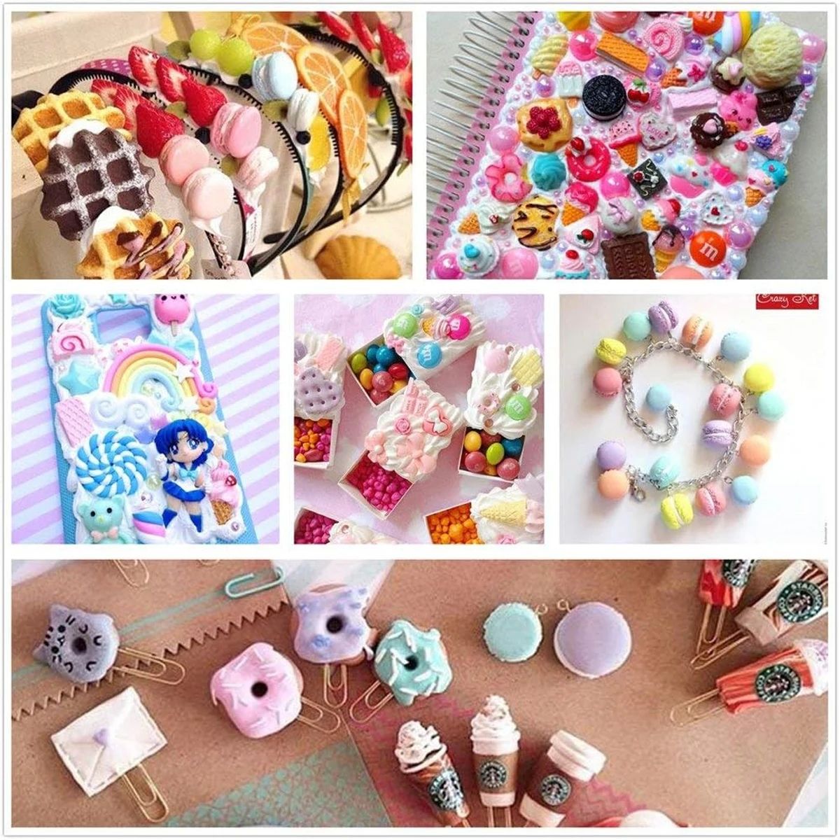30 adet Rastgele Şeker Balçık  - Resin Craft Projects incelemesi ve fiyatı