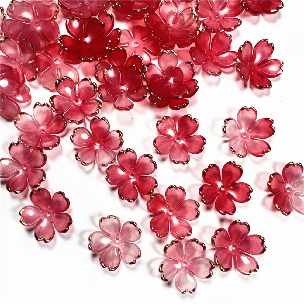 50 adet/lot 19mm Akrilik Kiraz - Resin Craft Projects incelemesi ve fiyatı